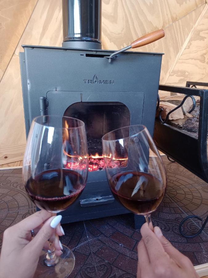 Boreas Ecoluxury Glamping เอลกาลาฟาเต ภายนอก รูปภาพ