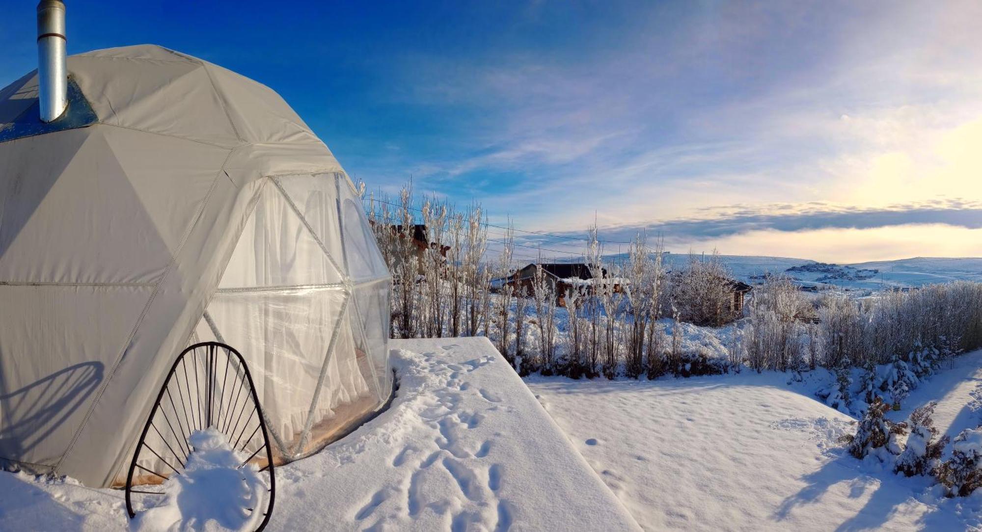 Boreas Ecoluxury Glamping เอลกาลาฟาเต ภายนอก รูปภาพ